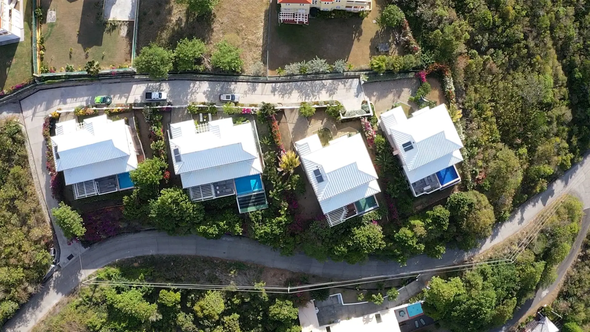 luxury homes for sale in st lucia aerial