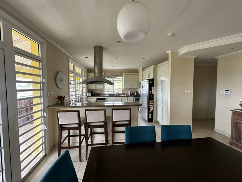 luxury homes for sale in st lucia dining