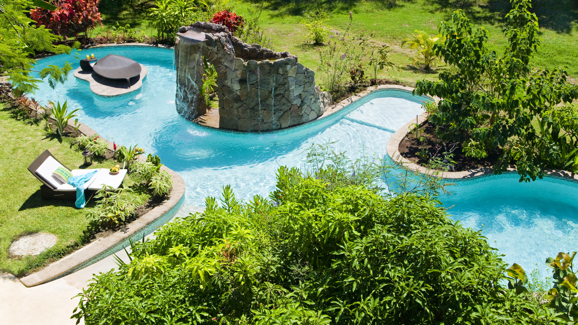 St. Lucia Real Estate C'est La Vie Villa pool