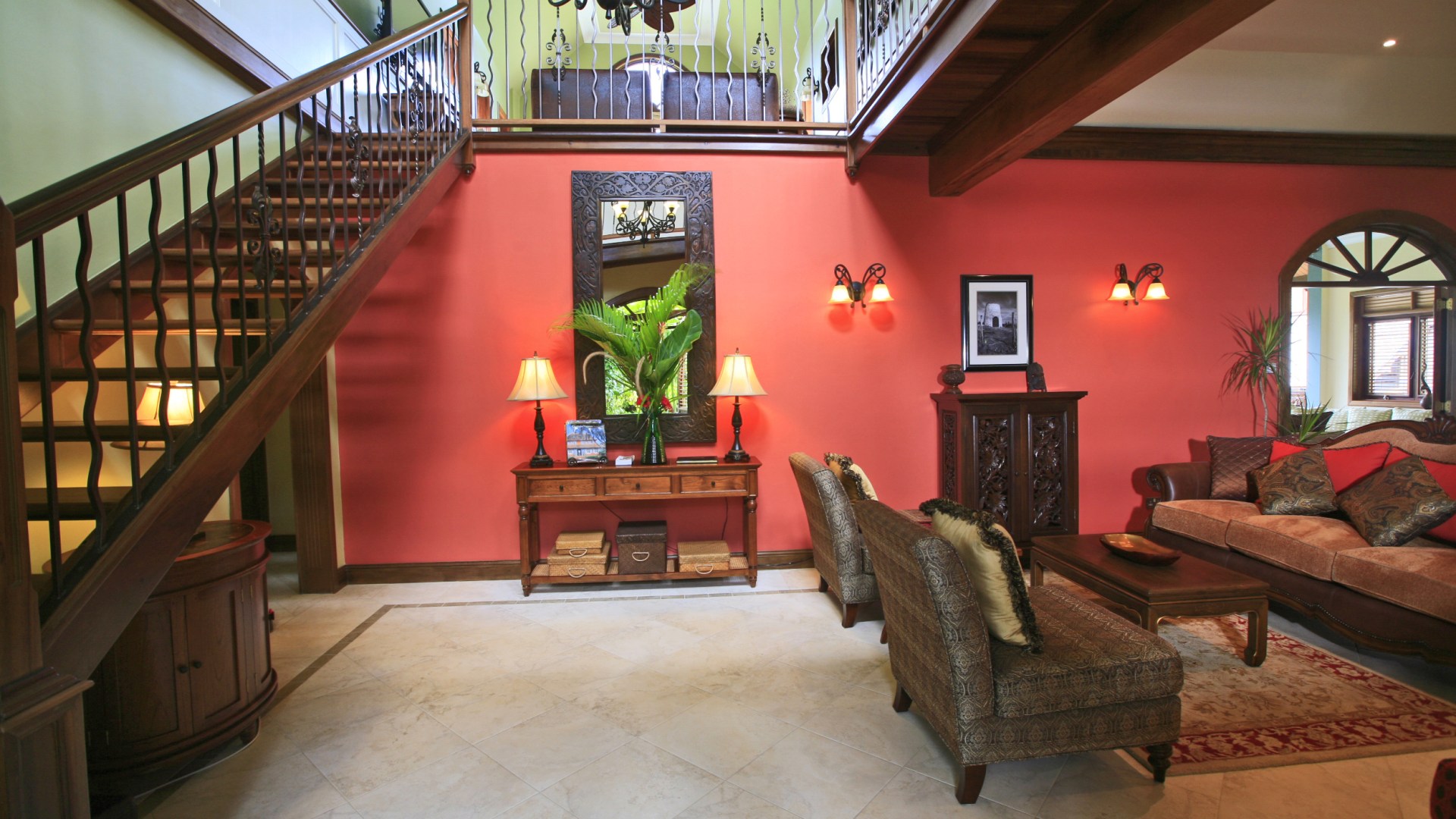 St. Lucia Real Estate C'est La Vie Villa stairs