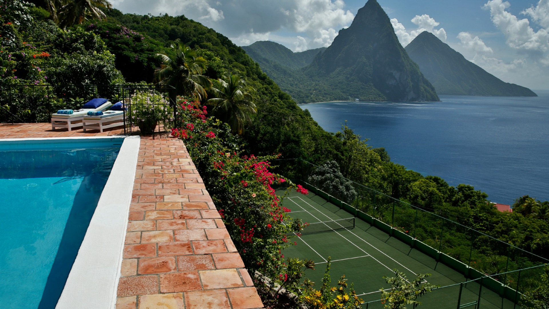 St. Lucia Real Estate Tamarind House Villa pool