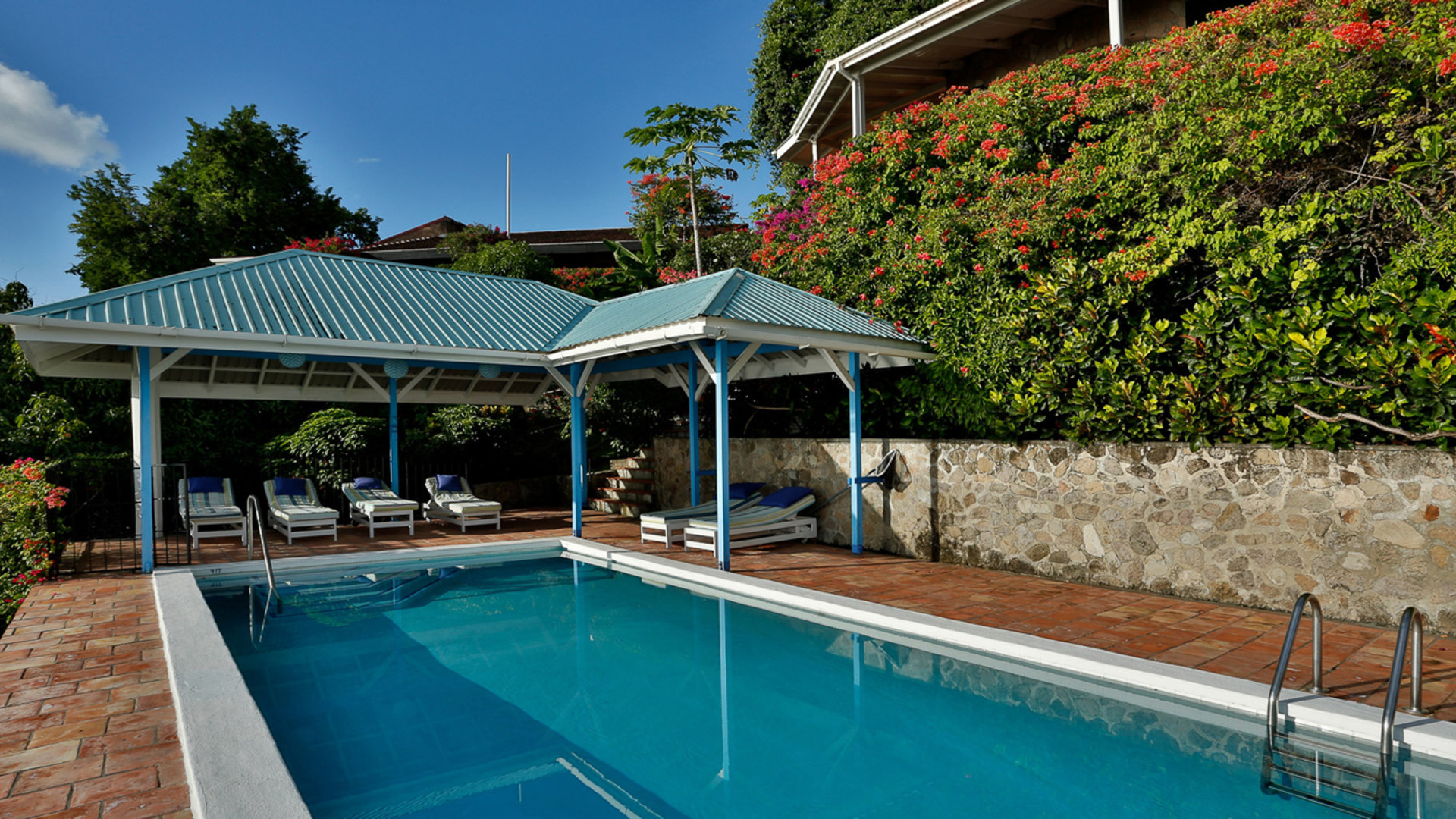 St. Lucia Real Estate Tamarind House Villa pool