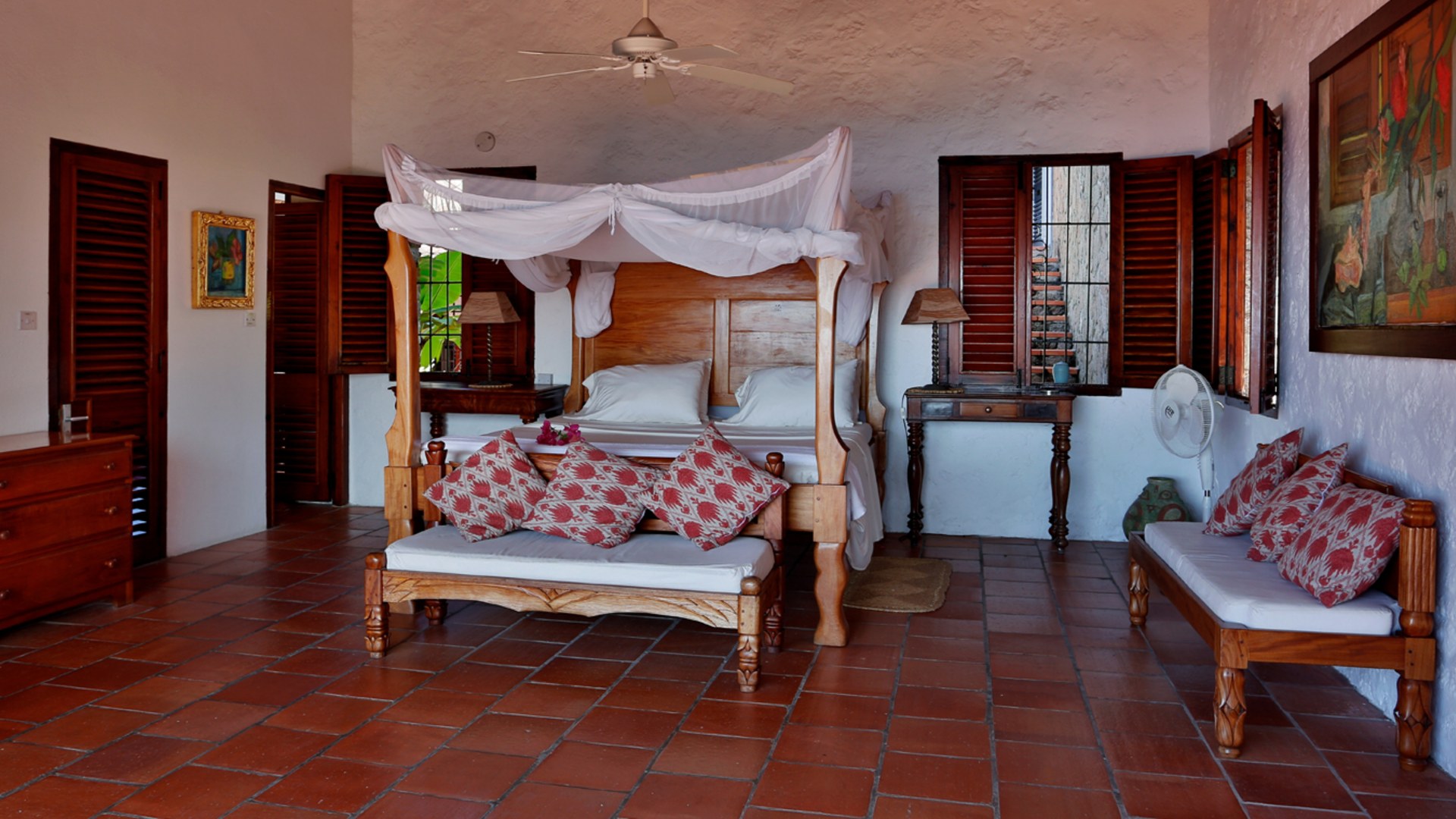 St. Lucia Real Estate Tamarind House Villa bedroom 2