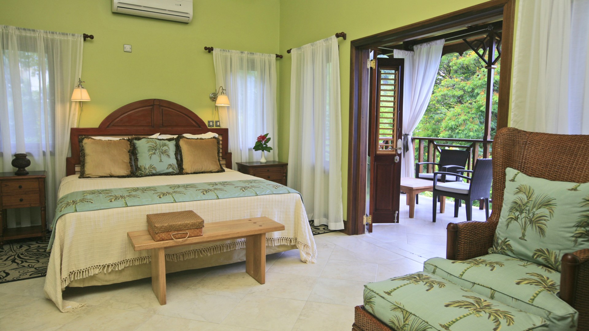 St. Lucia Real Estate C'est La Vie Villa bedroom