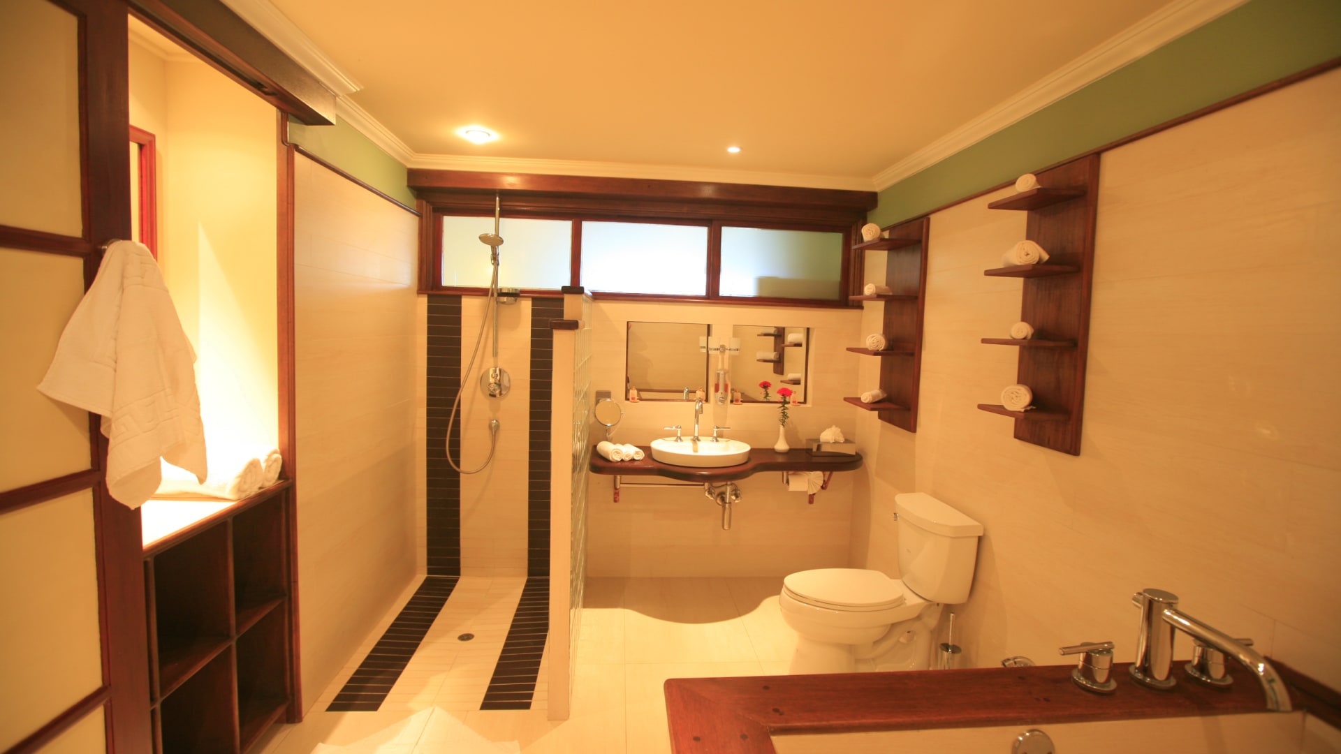 St. Lucia Real Estate C'est La Vie Villa bathroom