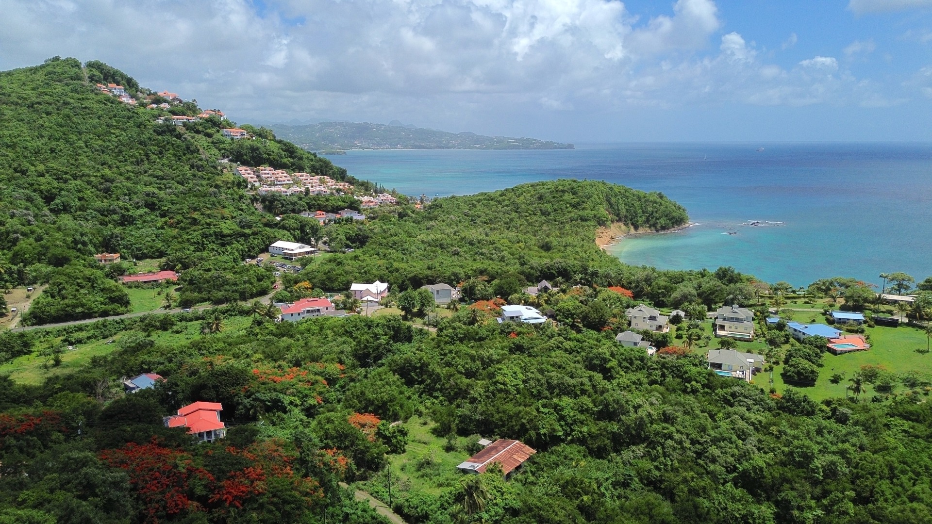 St. Lucia Real Estate C'est La Vie Villa view